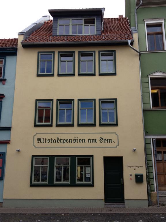 Altstadtpension Am Dom Erfurt Exterior foto